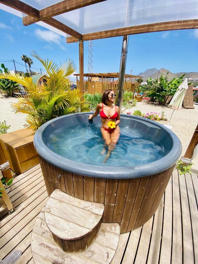 Alisios Hot Tub, Piscina Y Naturaleza Buzanada Ngoại thất bức ảnh